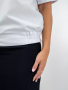 Рубашка РЖД белая женская, короткий рукав - интернет магазин Полигон